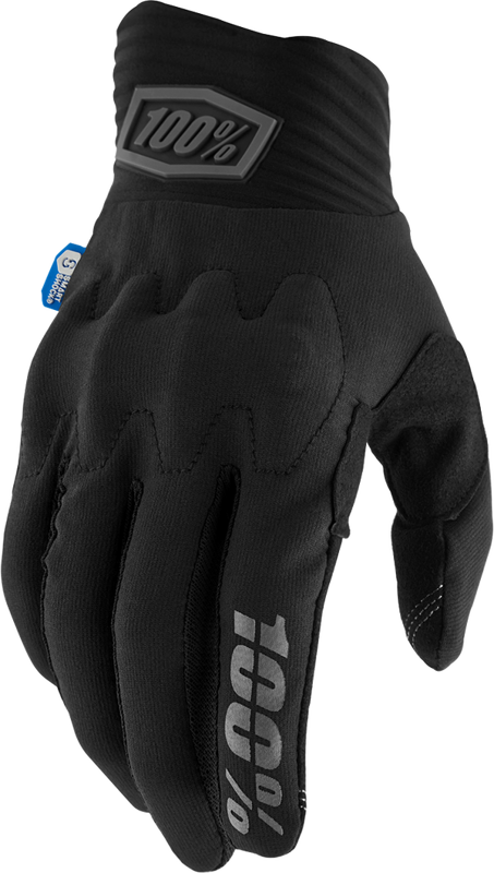 Rukavice 100 PERCENT Cognito Smart Shock čierne Rukavice 100 PERCENT Cognito Smart Shock čierne