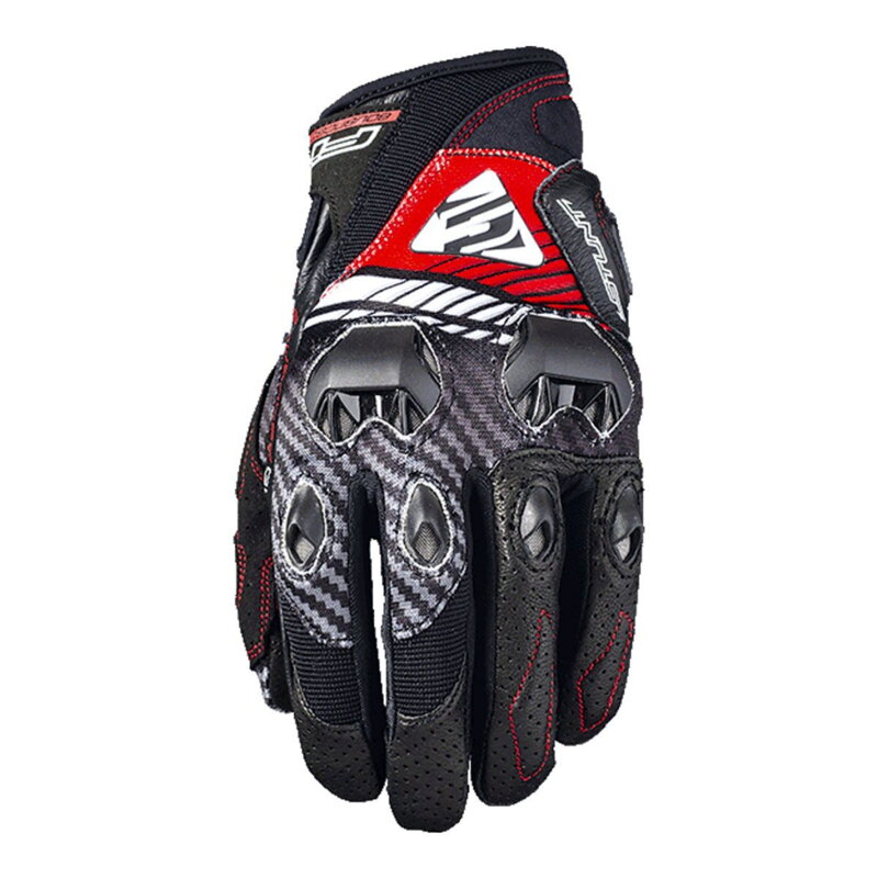 Rukavice FIVE STUNT EVO Replica Fiber Red Rukavice FIVE STUNT EVO Replica Fiber Red