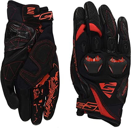 Rukavice FIVE STUNT EVO čierno červené Rukavice FIVE STUNT EVO čierno červené