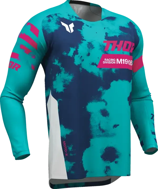 Dres THOR Launchmode Bleach bielo svetlo modrý