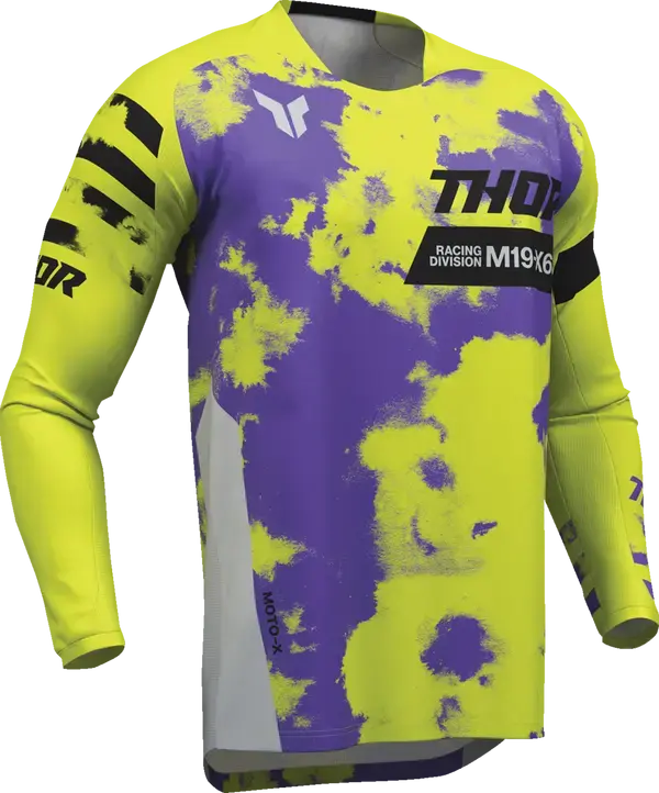 Dres THOR Launchmode Bleach sivo žktý fluo detský