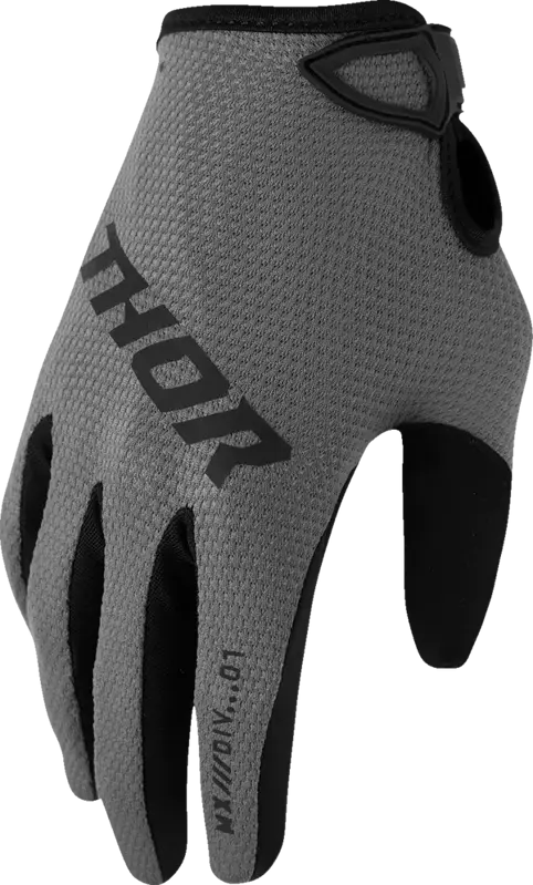 Rukavice THOR Ridemode Static sivé dámske