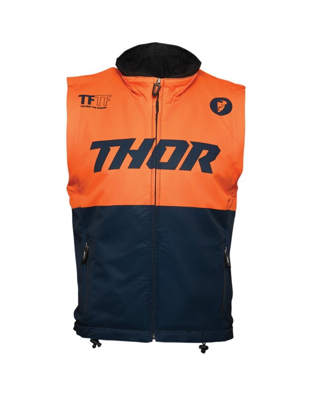 Vesta THOR Warm Up tmavomodro oranžová Vesta THOR Warm Up tmavomodro oranžová