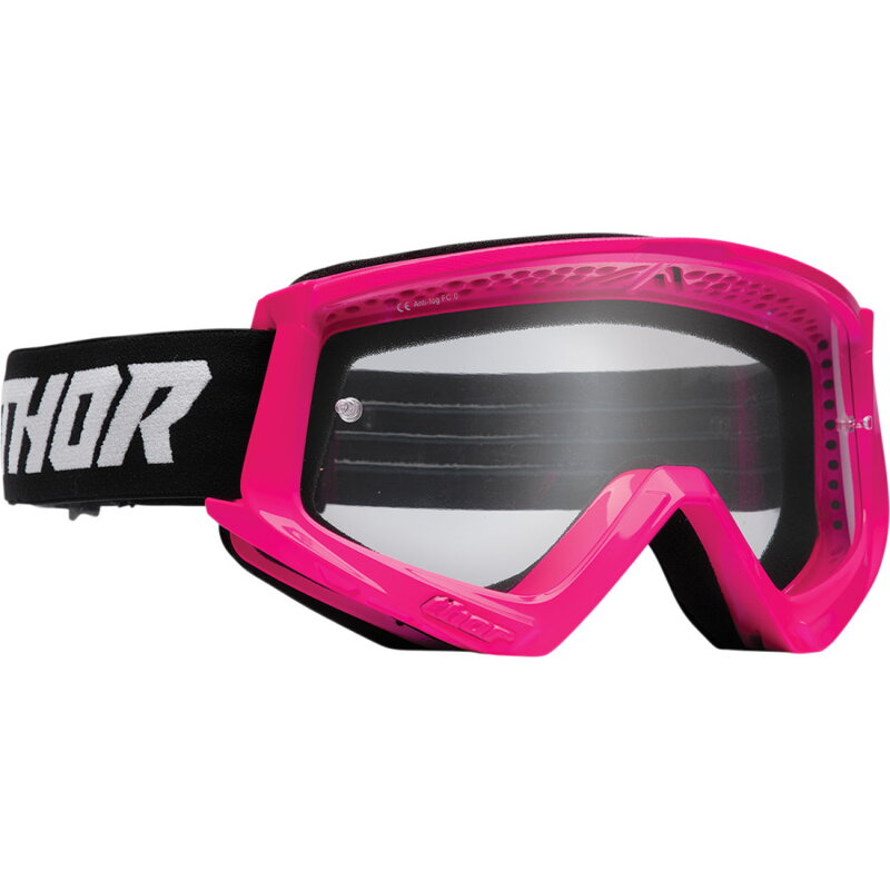 Okuliare THOR Combat Racer čierno ružové fluo