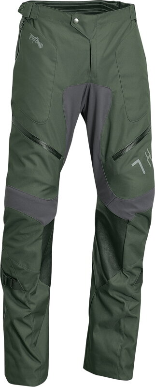 Nohavice THOR Terrain Gear army sivé na čižmy Nohavice THOR Terrain Gear army sivé na čižmy