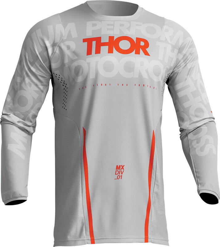 Dres THOR Pulse Mono svetlosivo oranžový