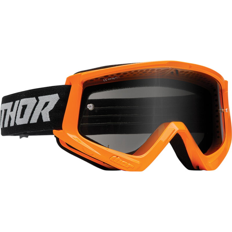 Okuliare THOR Combat Sand Racer fluo oranžovo sivé Okuliare THOR Combat Sand Racer fluo oranžovo sivé
