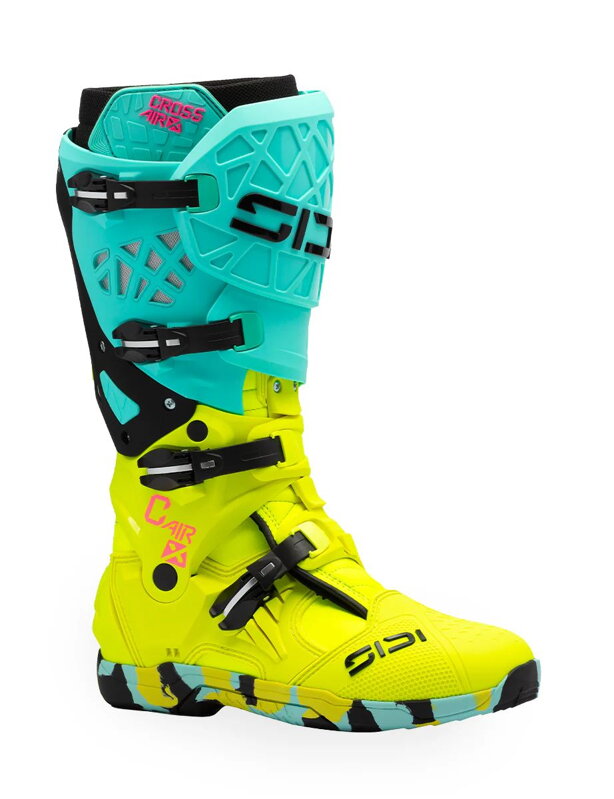 Čižmy SIDI Crossair X mätovo žlté fluo
