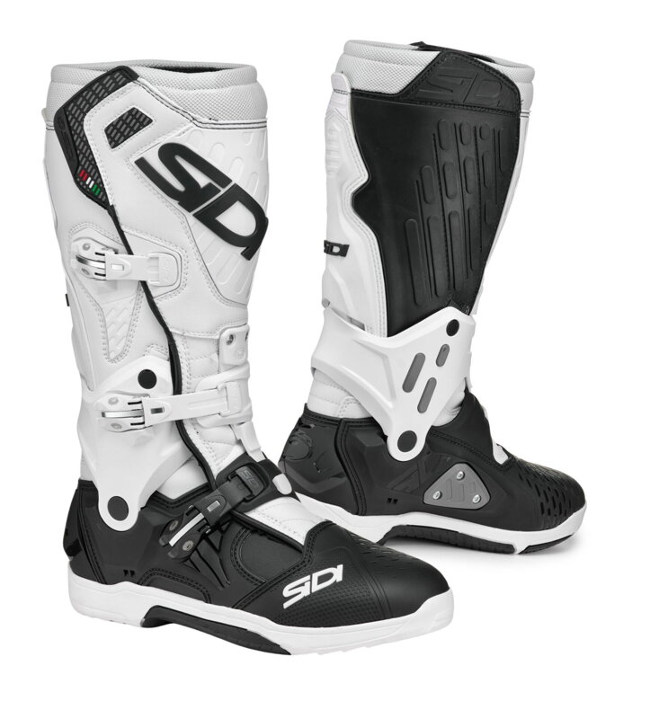 Čižmy SIDI Crossair čierno biele Čižmy SIDI Crossair čierno biele