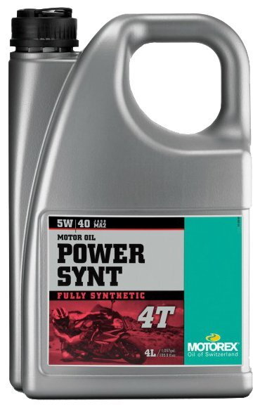 MOTOREX Power SYNT 4T 5W40 4l MOTOREX Power SYNT 4T 5W40 4l