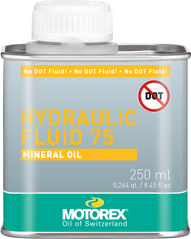 MOTOREX Hydraulic Fluid 75 minerálny olej pre hydraulické systémy spojky a brzdy 250 ml