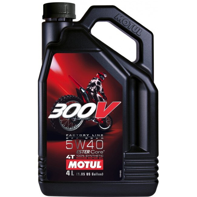 MOTUL 300V 5W40 4T FACTORY LINE OFF ROAD 4l MOTUL 300V 5W40 4T FACTORY LINE OFF ROAD 4l