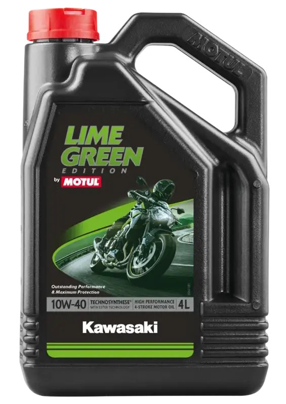KAWASAKI Lime Green 10W40 4L