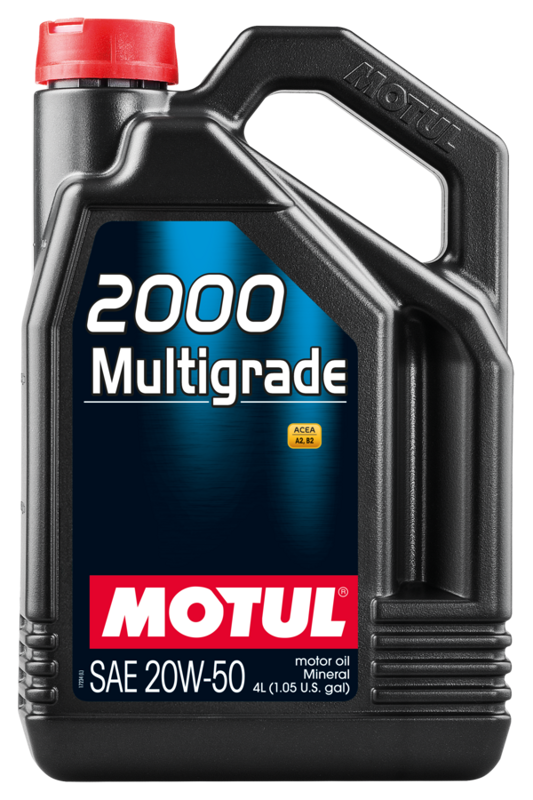 MOTUL 2000 MULTIGRADE 20W50 4L