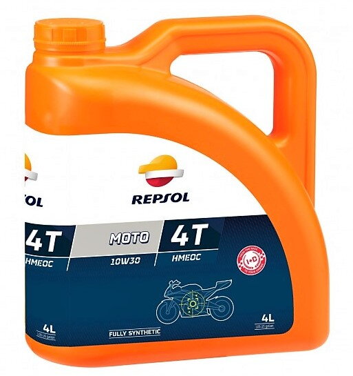 REPSOL Moto HMEOC 4T 10W30 4l REPSOL Moto HMEOC 4T 10W30 4l