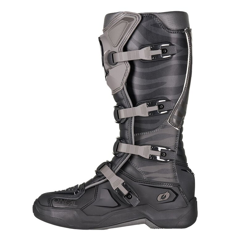 Čižmy ONEAL 3SRS MX Zebra čierno sivé