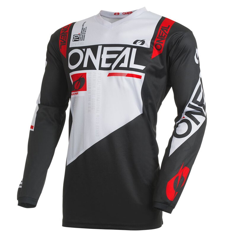 Dres ONEAL Element Factor čierno biely