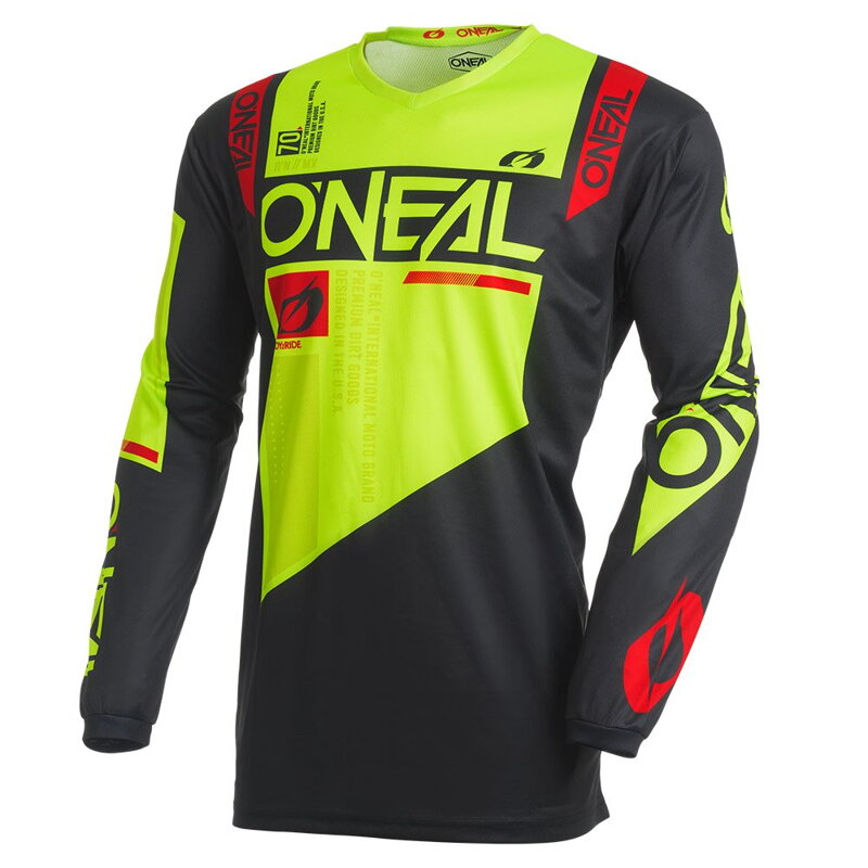 Dres ONEAL Element Factor čierno žltý fluo