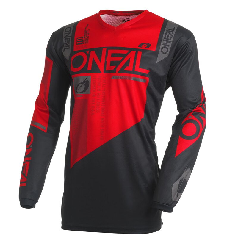 Dres ONEAL Element Factor čierno červený