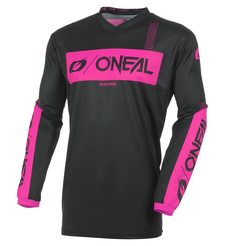 Dres ONEAL Element Racewear čierno ružový dámsky