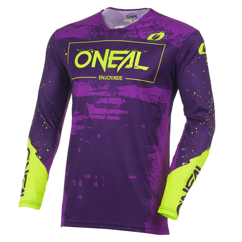 Dres ONEAL Mayhem Paint fialovo žltý fluo