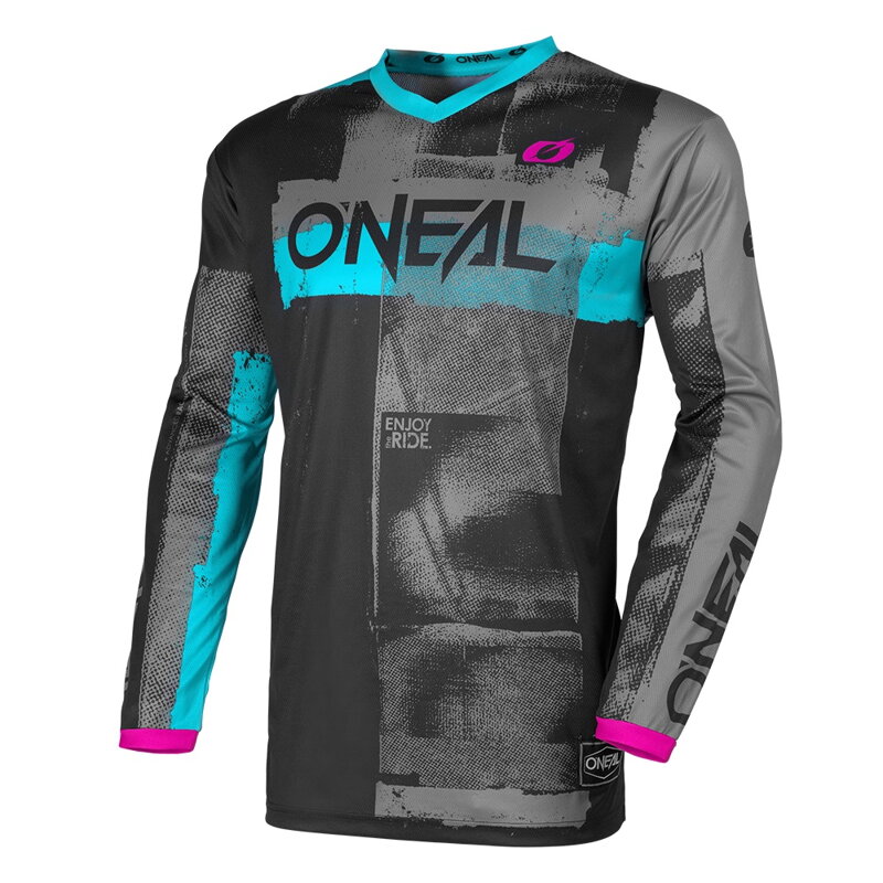 Dres ONEAL Element Roller čierno azúrový dámsky