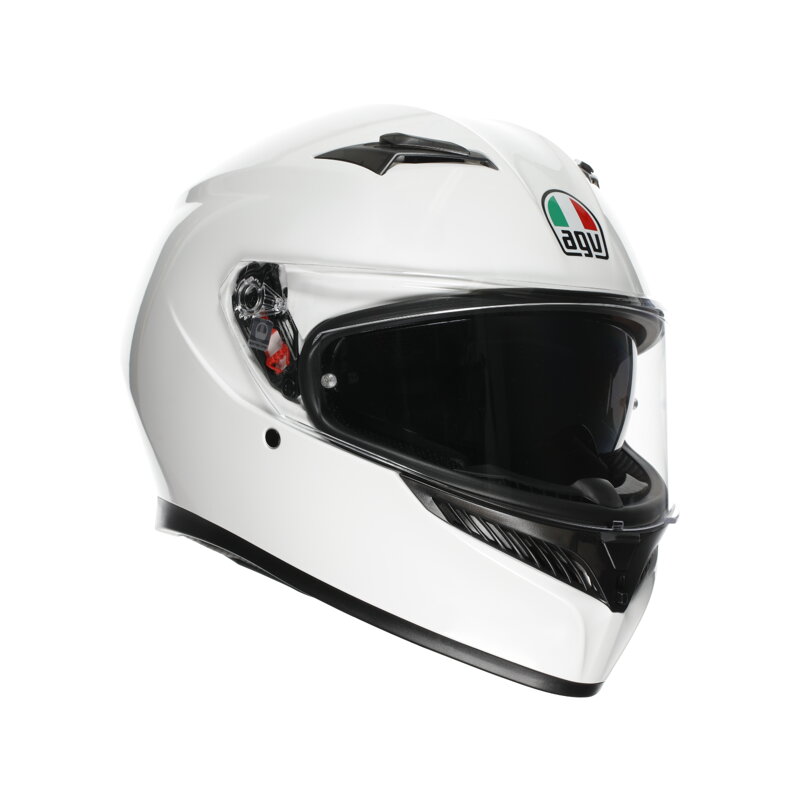 Prilba AGV K3 biela lesklá Prilba AGV K3 biela lesklá