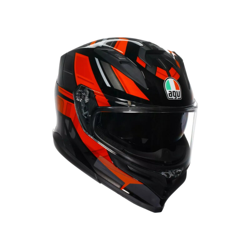 Prilba AGV K7 Taurax čierno červená Prilba AGV K7 Taurax čierno červená