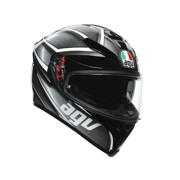 Prilba AGV K-5 S Tempest čierno strieborná Prilba AGV K-5 S Tempest čierno strieborná