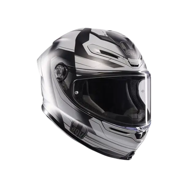 Prilba AGV K6 S Ultrasonic čierno sivá matná Prilba AGV K6 S Ultrasonic čierno sivá matná