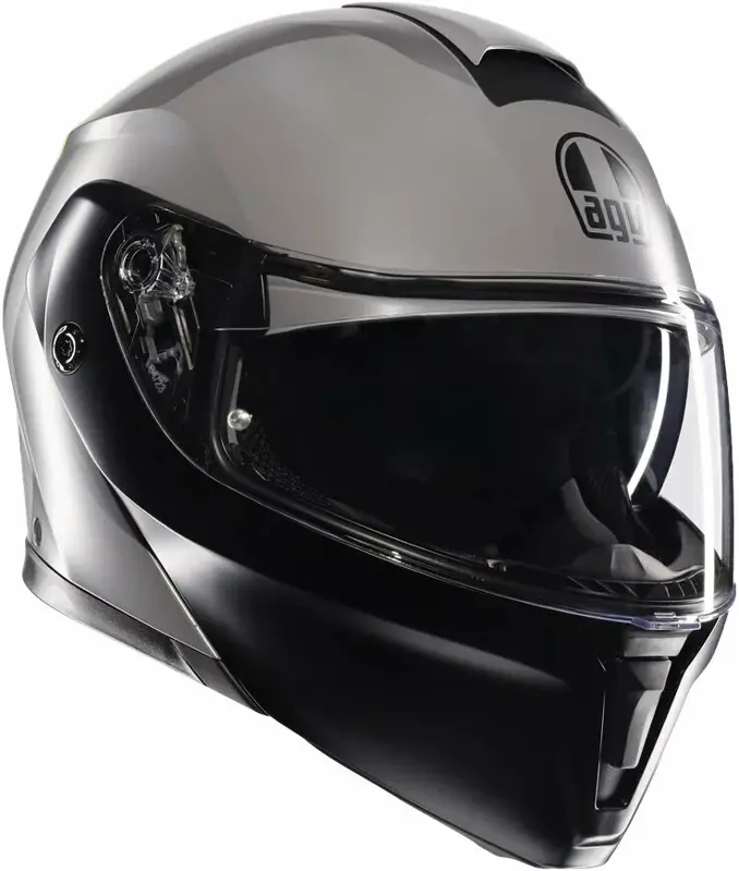 Prilba AGV Streetmodular Resia sivo čierno žltá fluo matná Prilba AGV Streetmodular Resia sivo čierno žltá fluo matná