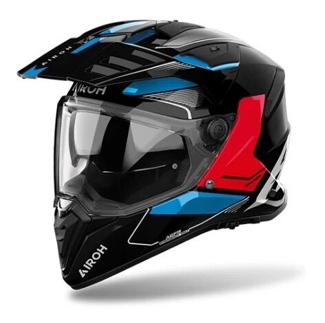 Prilba AIROH Bandit Tune modro červená lesklá