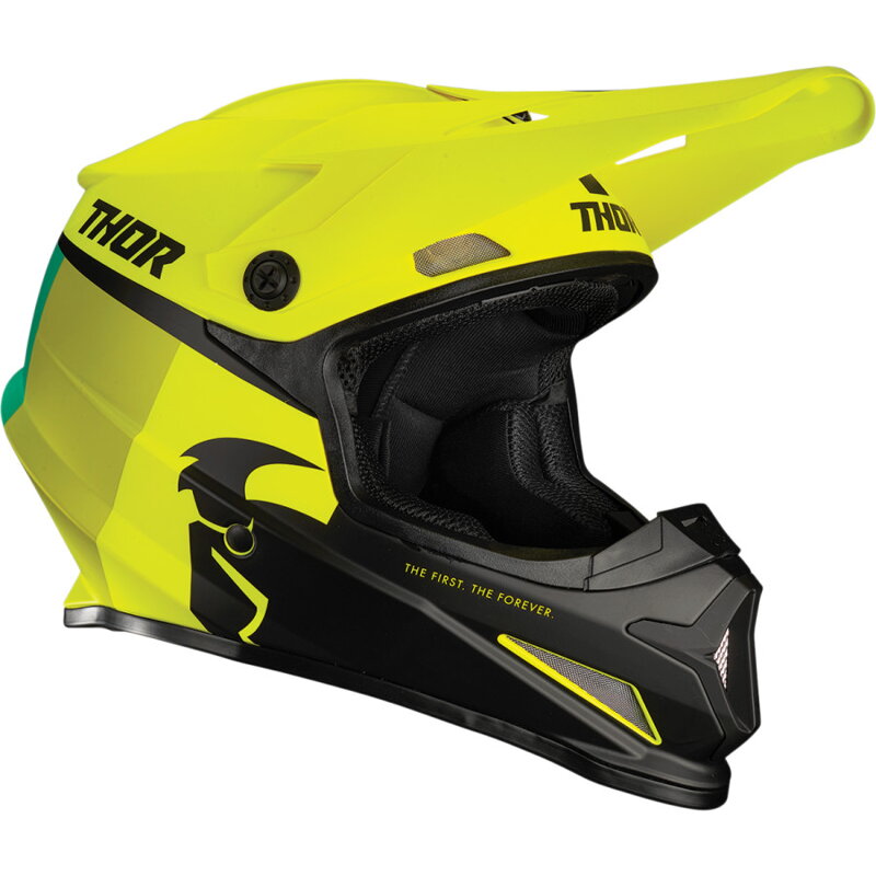 Prilba THOR Sector Racer žltá fluo Prilba THOR Sector Racer žltá fluo
