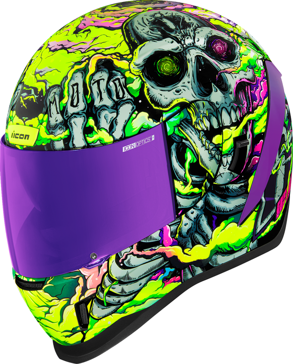 Prilba ICON Airform Hippie Dippy fialová Prilba ICON Airform Hippie Dippy fialová