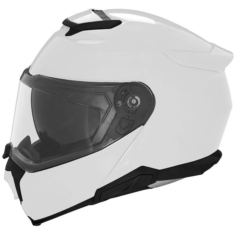 Vyklápacia prilba NOX N967 biela