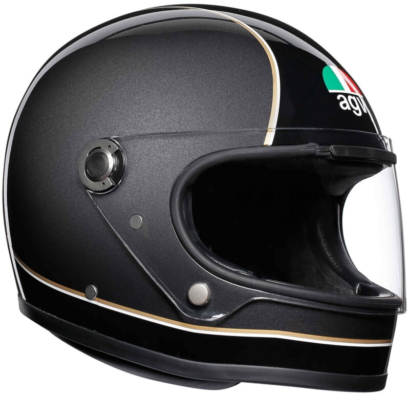 Prilba AGV Legends X3000 Super AGV čierno sivo žltá