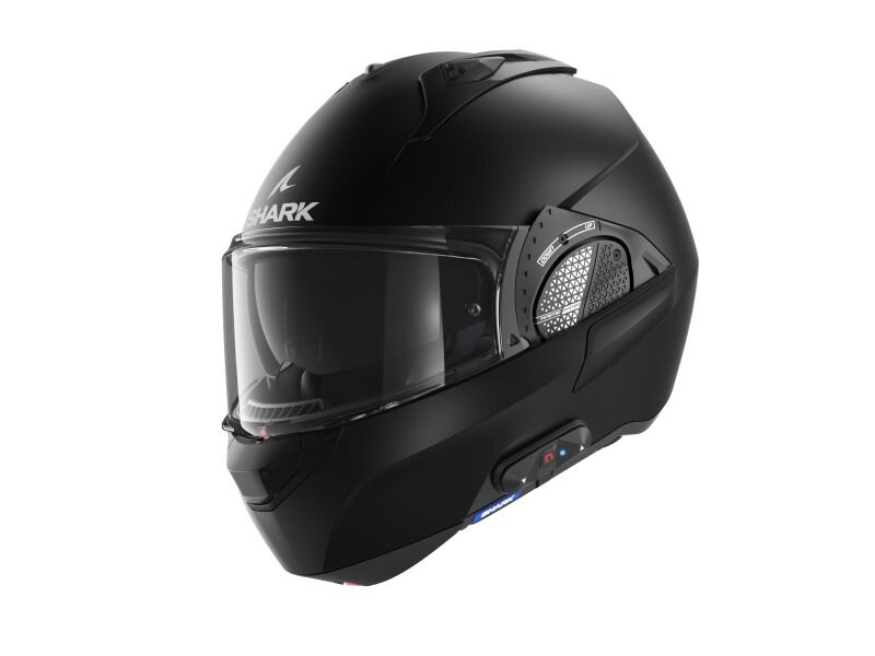 Prilba SHARK EVO GT N-COM Blank čierna matná KMA Prilba SHARK EVO GT N-COM Blank čierna matná KMA
