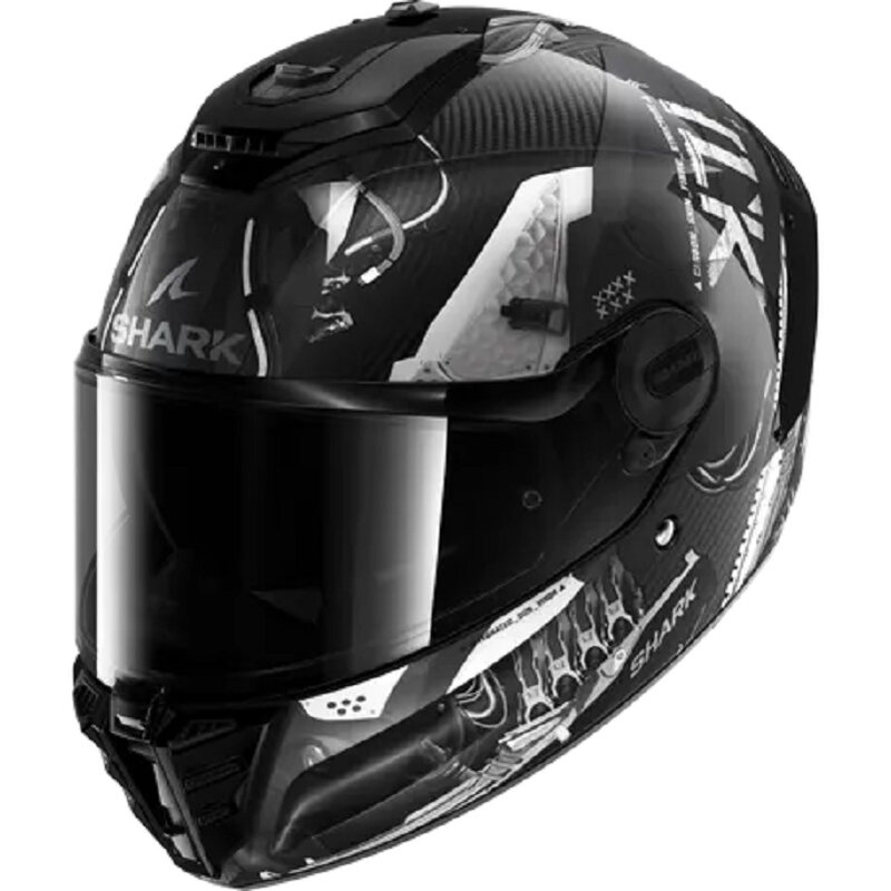 Prilba SHARK SPARTAN RS Carbon Xbot sivá lesklá DAS Prilba SHARK SPARTAN RS Carbon Xbot sivá lesklá DAS