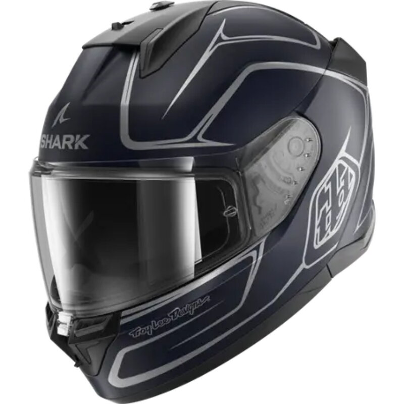 Prilba SHARK D-Skwal 3 Drone modro strieborná matná BSB Prilba SHARK D-Skwal 3 Drone modro strieborná matná BSB