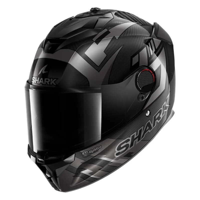 Prilba SHARK SPARTAN GT PRO Carbon Zarco Track Racer karbónovo antracitovo chrómová DAU Prilba SHARK SPARTAN GT PRO Carbon Zarco Track Racer karbónovo antracitovo chrómová DAU
