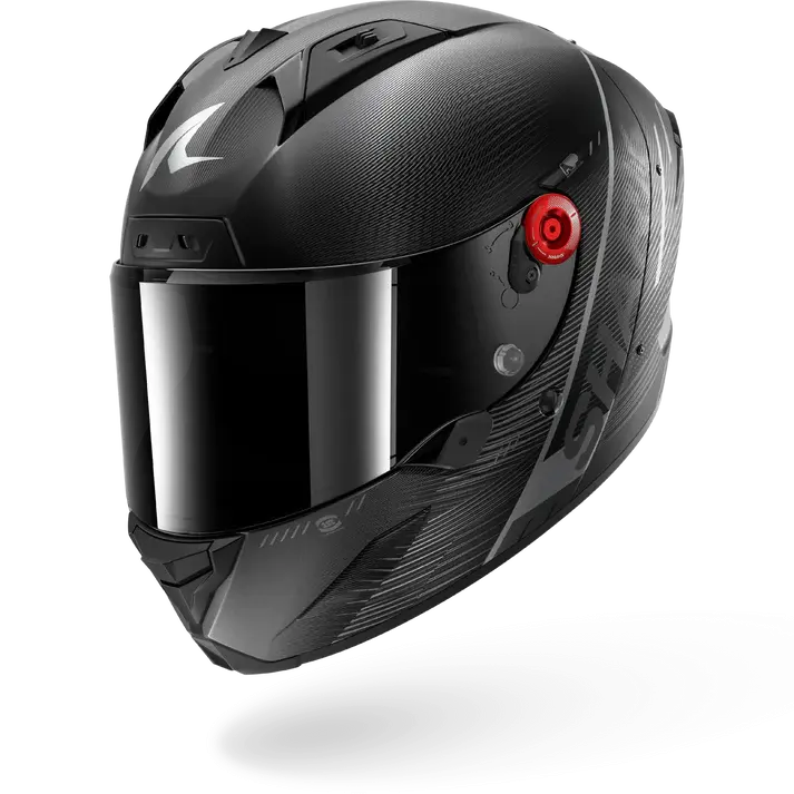 Prilba SHARK Aeron Speed-Tech karbónovo antracitovo čierna DAK