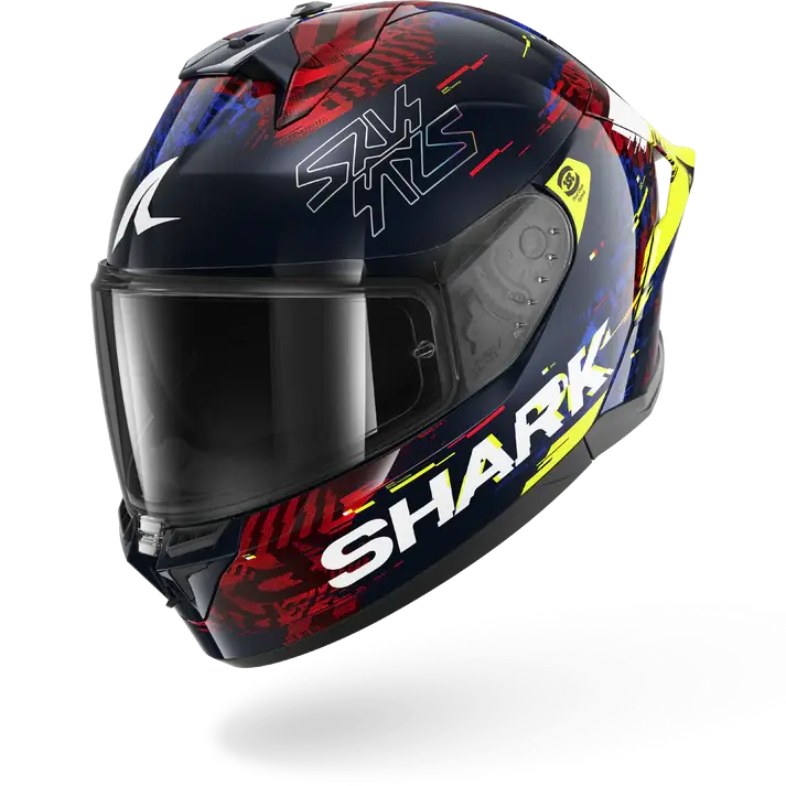 Prilba SHARK Skwal Cup Speed-Vib modro červeno žltá BRY