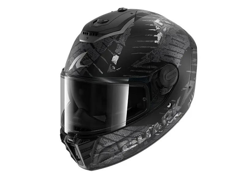 Prilba SHARK SPARTAN RS Reptaia čierno antracitová matná KAA