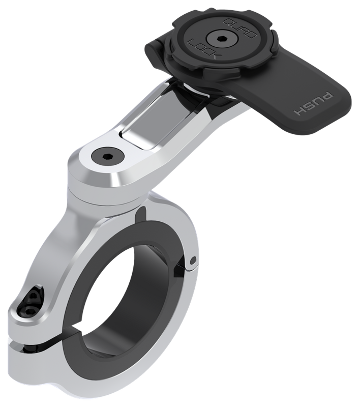 Úchyt na riadidlá QUAD LOCK® Pro chrómový pre priemer 38-51 mm