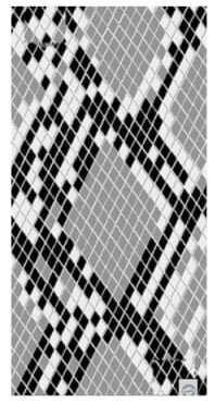 Šatka OXFORD Comfy Snake Edition sivá Šatka OXFORD Comfy Snake Edition sivá
