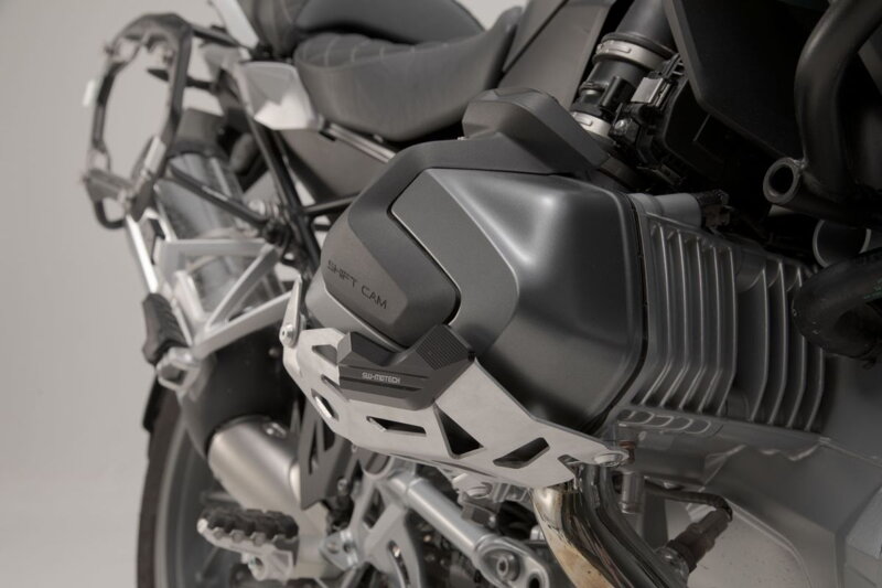 CYLINDER GUARD BLACK/SILVER BMW R 1250 GS, R 1250 R MSS.07.904.10201 CYLINDER GUARD BLACK/SILVER BMW R 1250 GS, R 1250 R MSS.07.904.10201