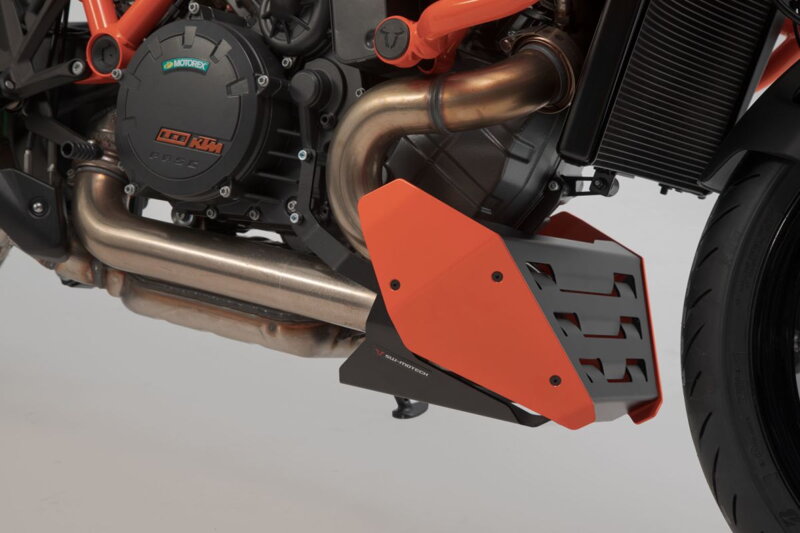 Kryt motora SW-MOTECH oranžovo čierny KTM 1290 Super Duke R MSS.04.915.10000