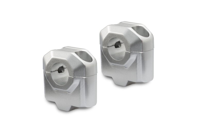 Zvýšenie riadidiel SW-MOTECH FOR 22MM SILVER EH000392200130S Zvýšenie riadidiel SW-MOTECH FOR 22MM SILVER EH000392200130S