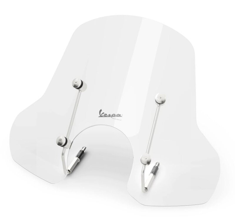 Plexi VESPA stredné pre GTS číre