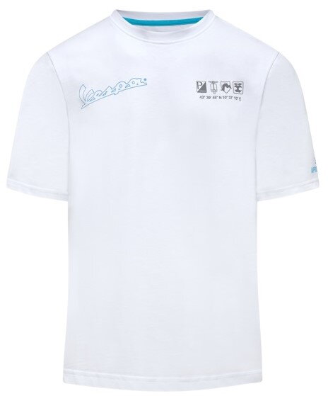 Tričko VESPA DEC biele